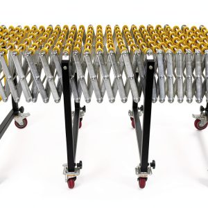 Portable Adjustable Roller Conveyor HayWHNKN 47-177in ABS Wheels 77lb-0