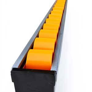 Conveyor with Plastic Skate Wheels, Flow Rack Conveyor, Aluminum Alloy-0
